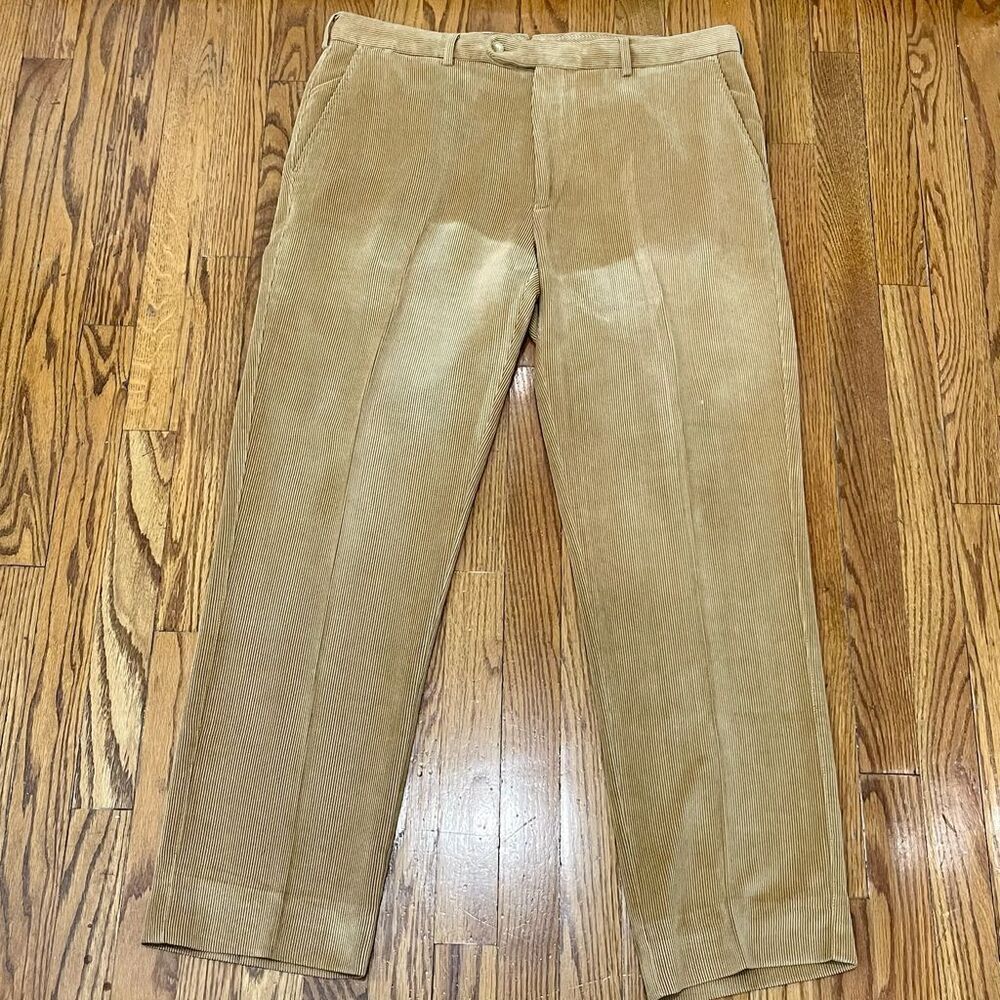 Peter Millar Nanolux Easy Care corduroy Pants. Size 36 - Picture 1 of 9